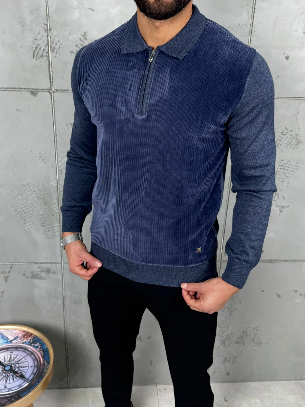 PREMIUM Muški Džemper od Somota – Teget