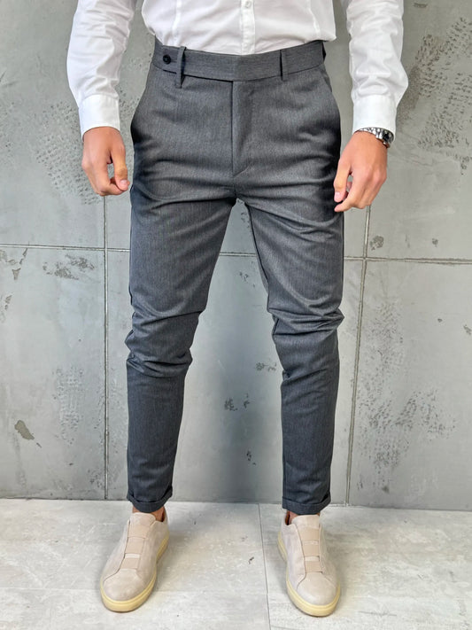 Muške elegantne pantalone Verdi Siva