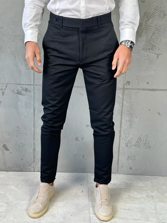 Muške elegantne pantalone Verdi Crna
