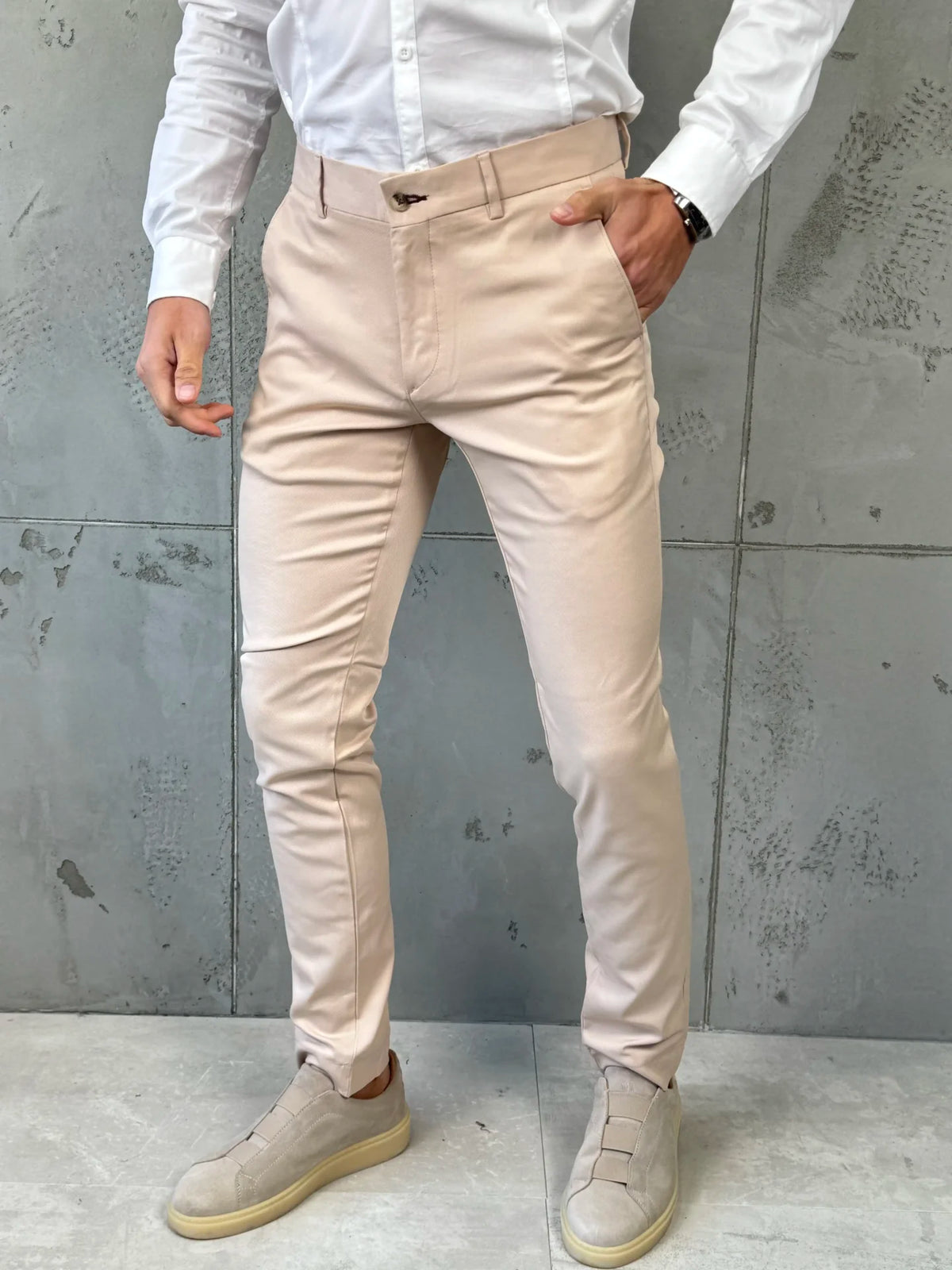 Muške pantalone VR Bež