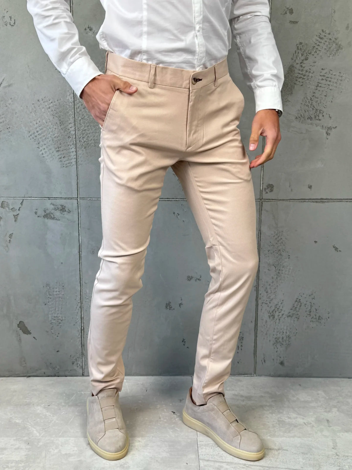 Muške pantalone VR Bež