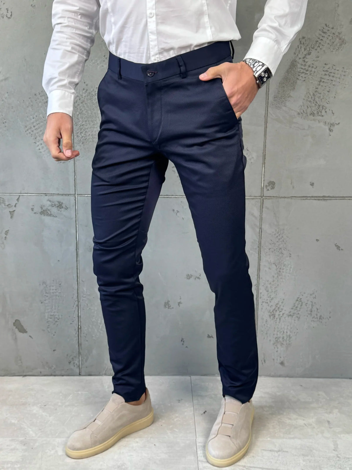 Muške pantalone VR Teget