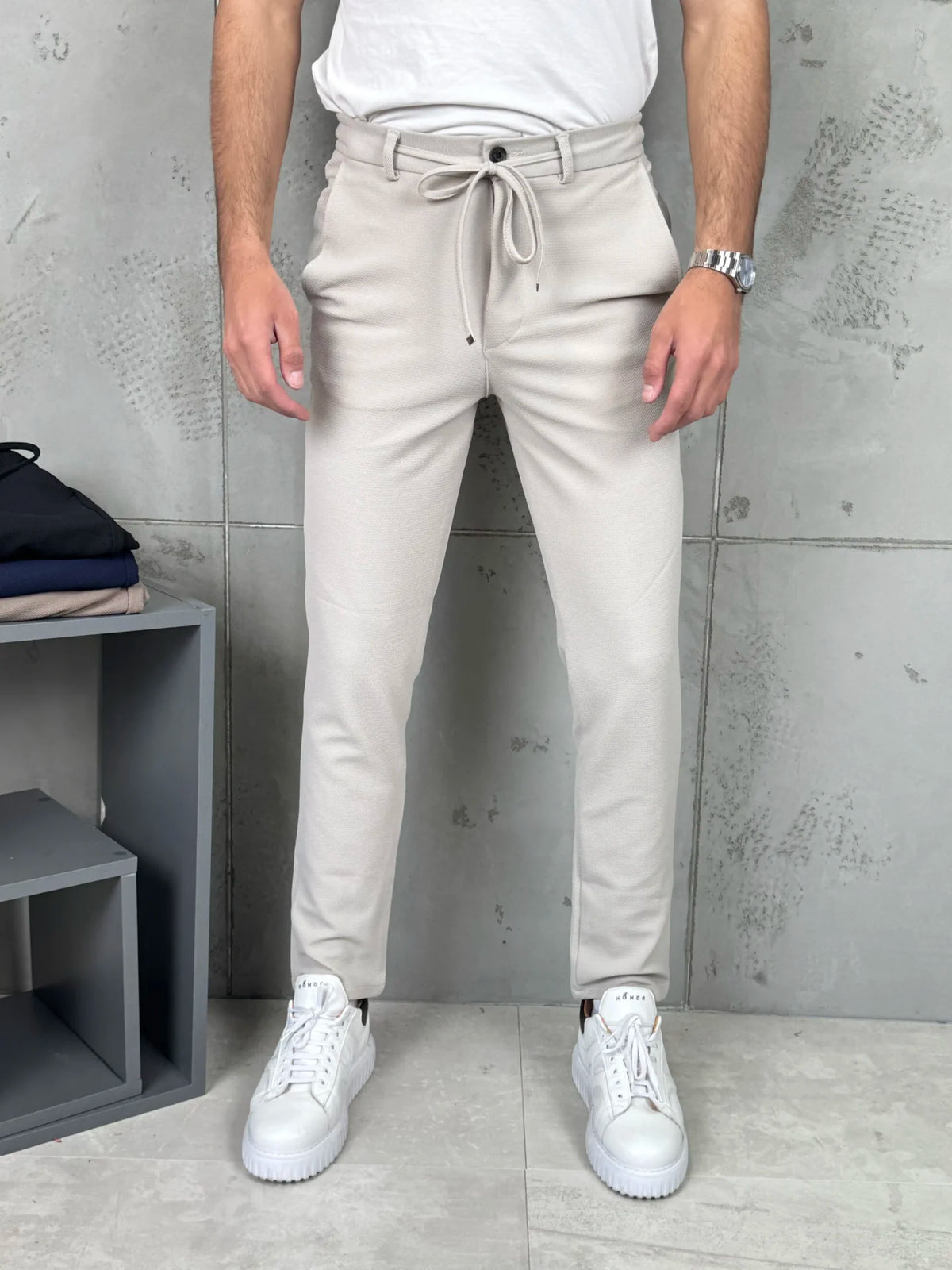 Muške pantalone učkur - Bež