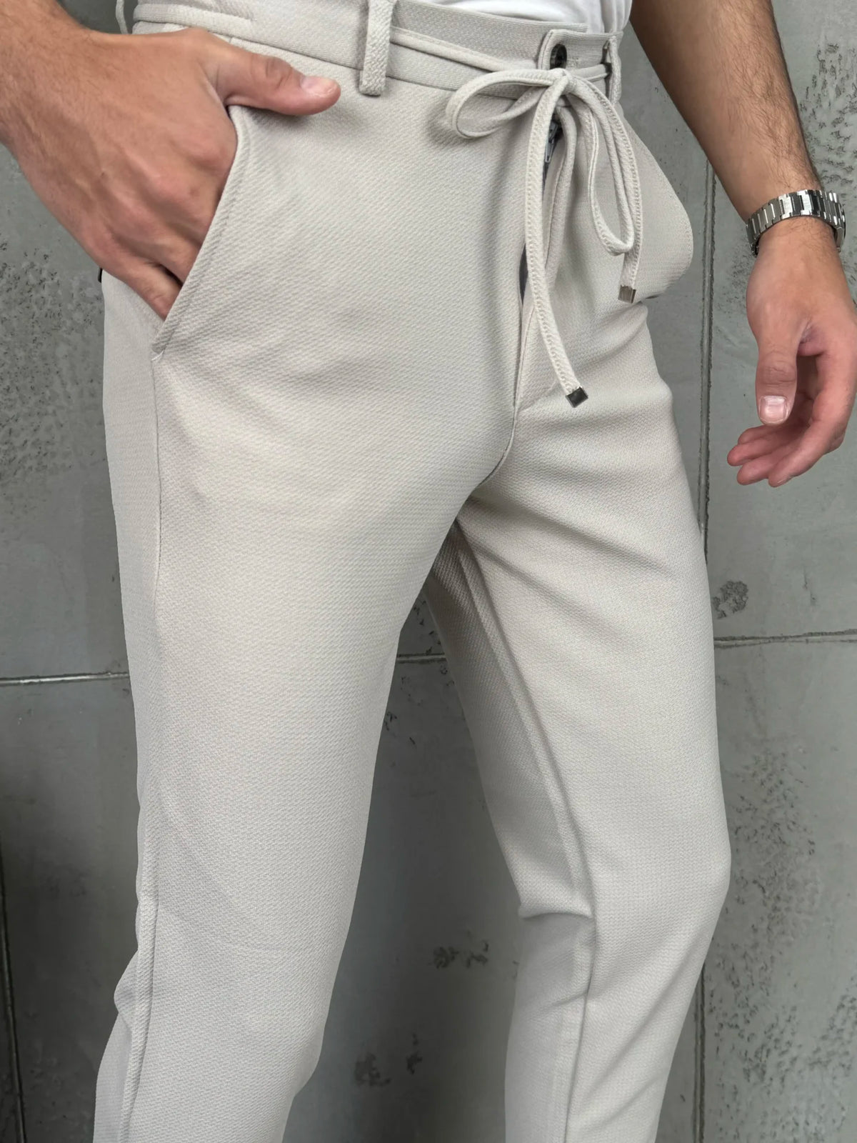 Muške pantalone učkur - Bež