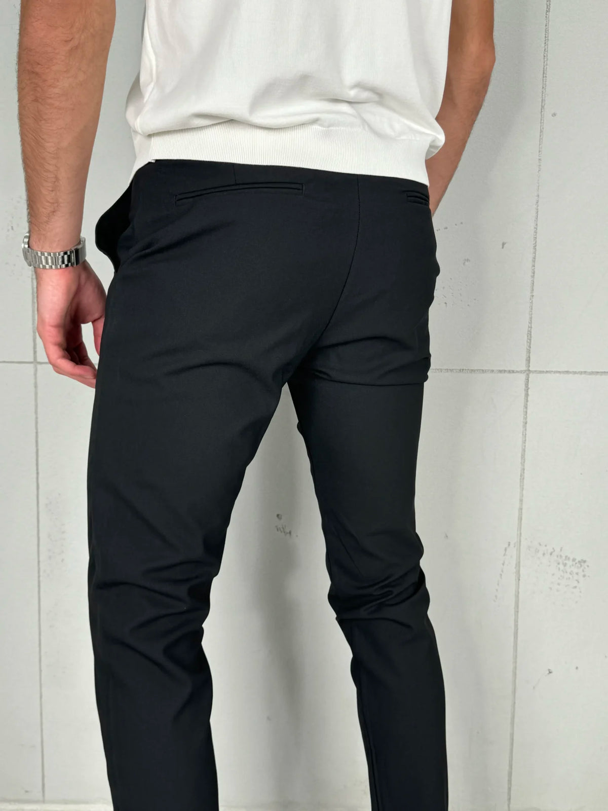 Muške Pantalone Crna VR 304