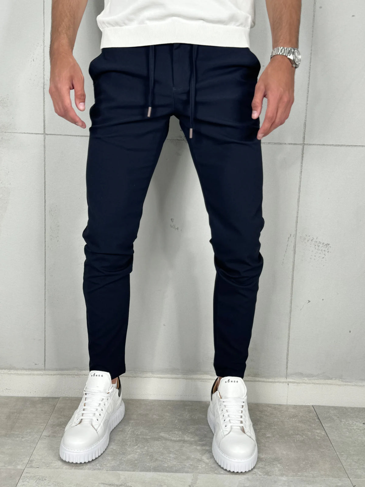 Muške Pantalone Teget VR 304