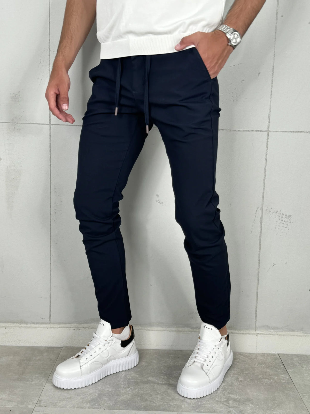 Muške Pantalone Teget VR 304