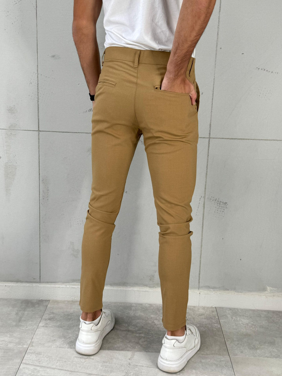 Elegantne pantalone VR 301 Oker