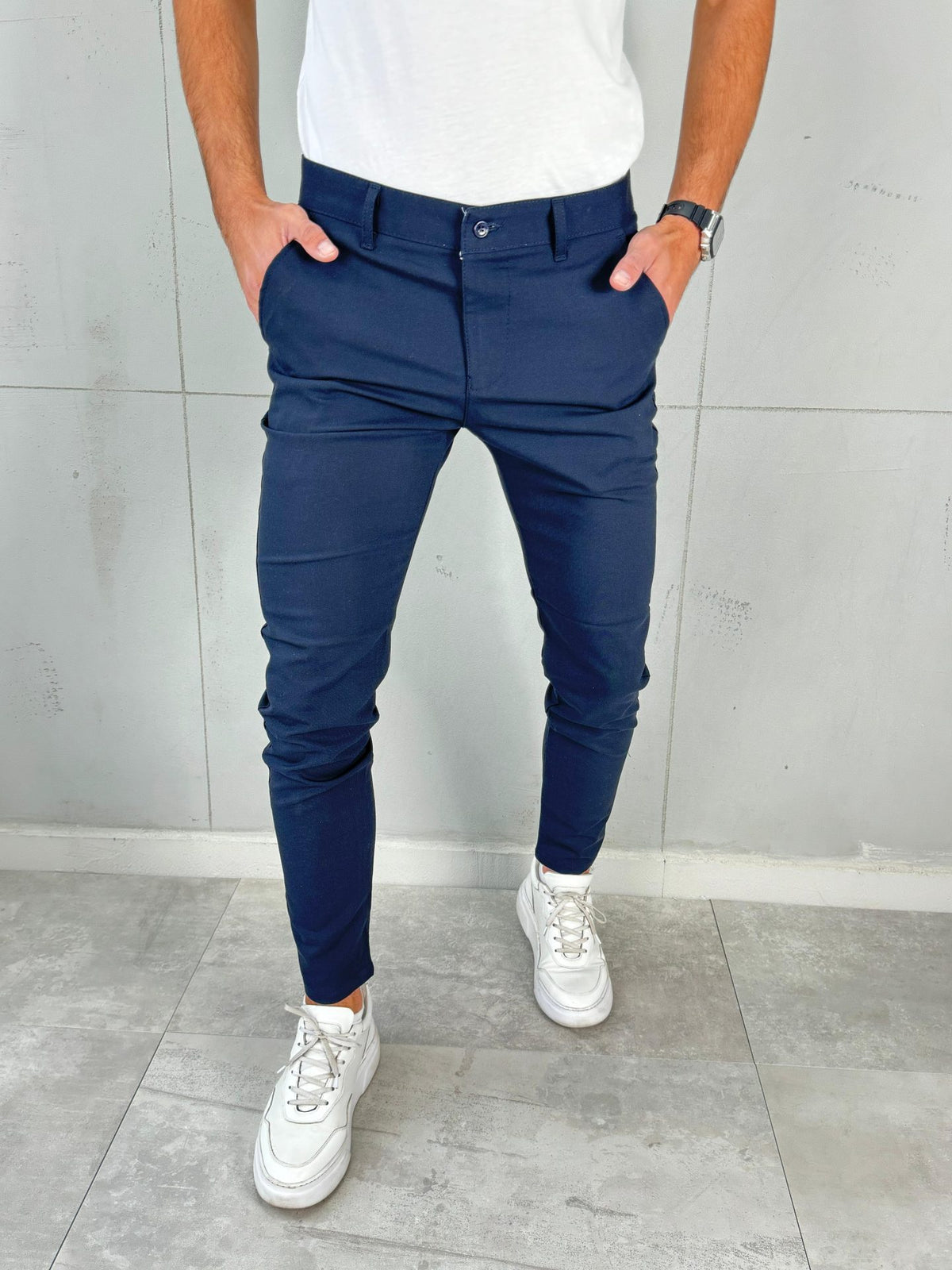 Elegantne pantalone VR 301 Teget