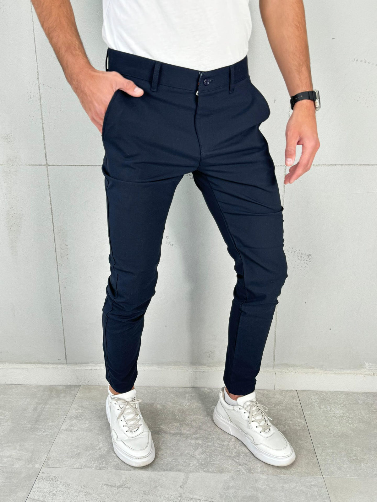Elegantne pantalone VR 301 Teget