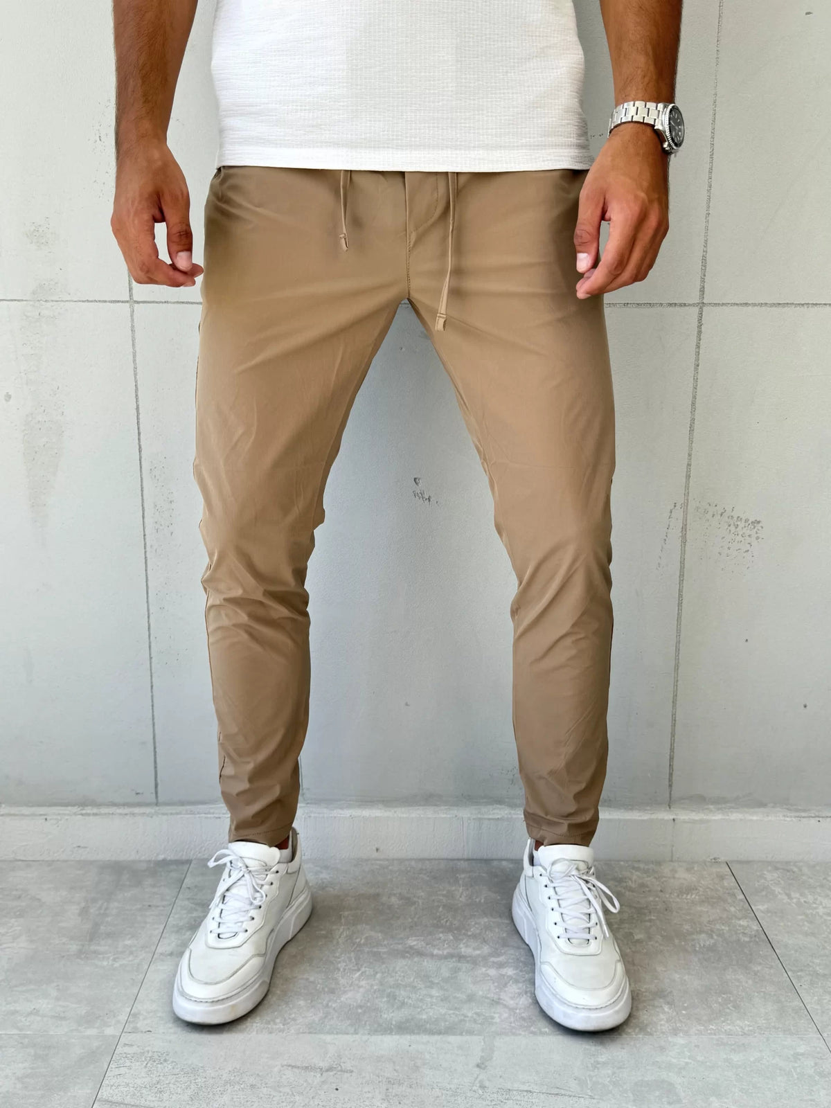 Elegantne pantalone VR 302 Bež
