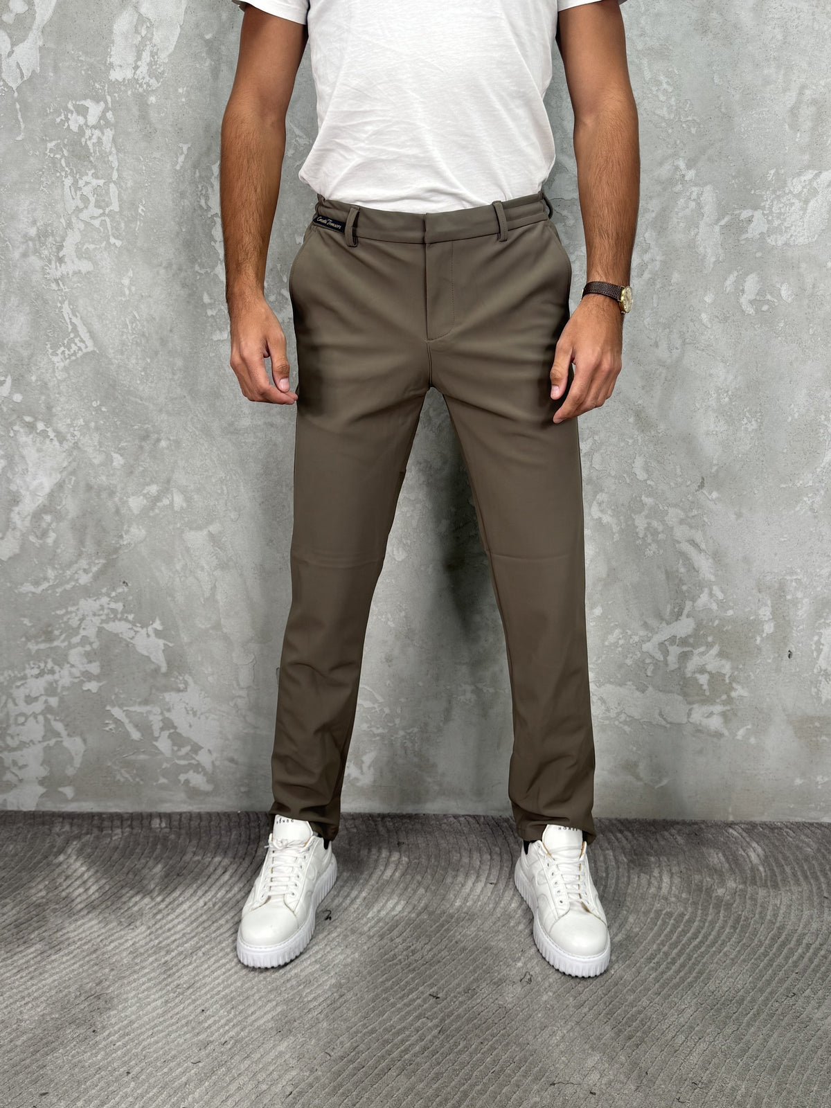 Milano pantalone Bež - muške pantalone Verdi