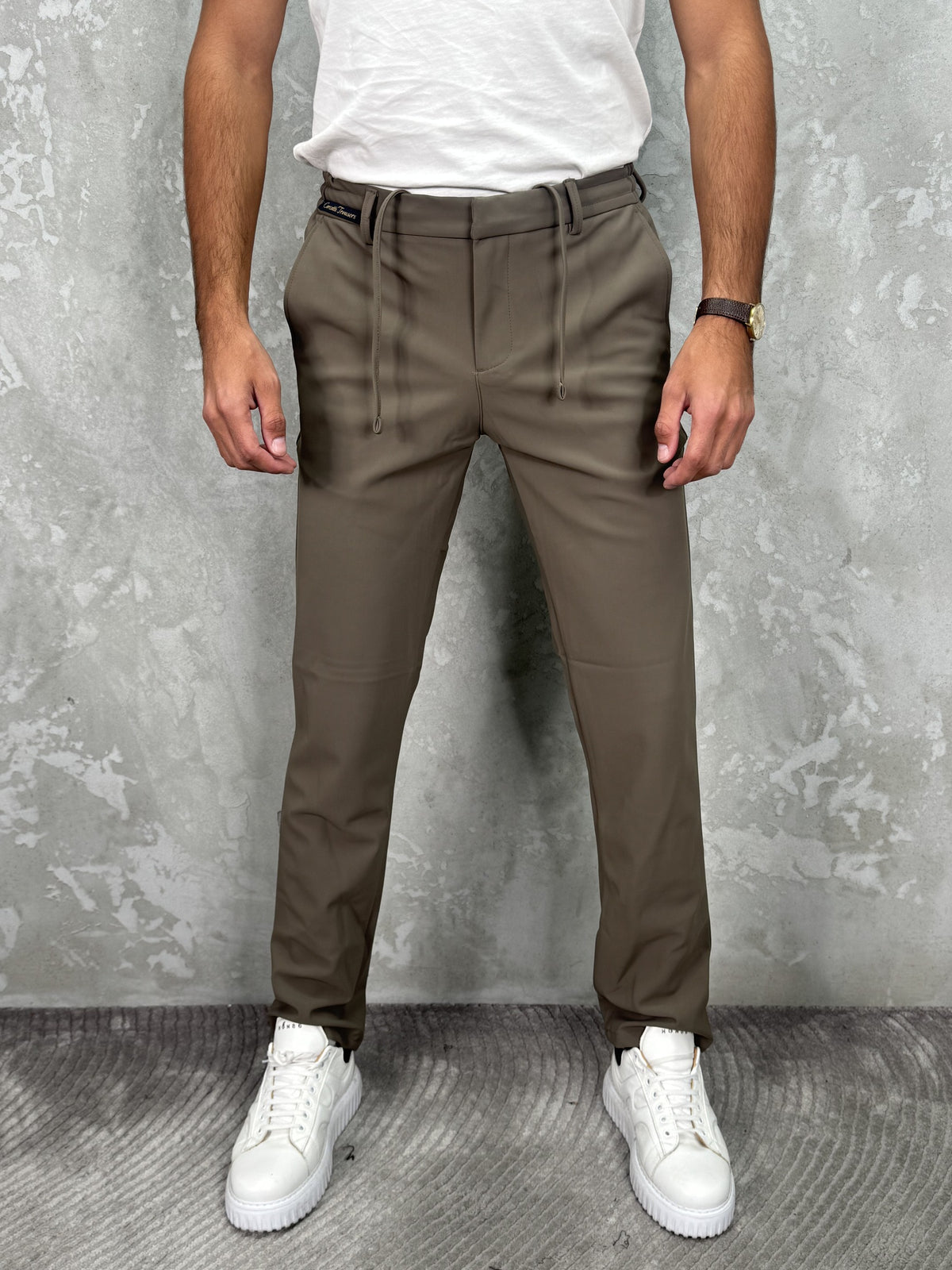 Milano pantalone Bež - muške pantalone Verdi
